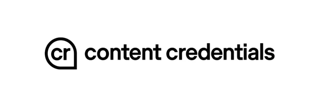 Content credentials logo
