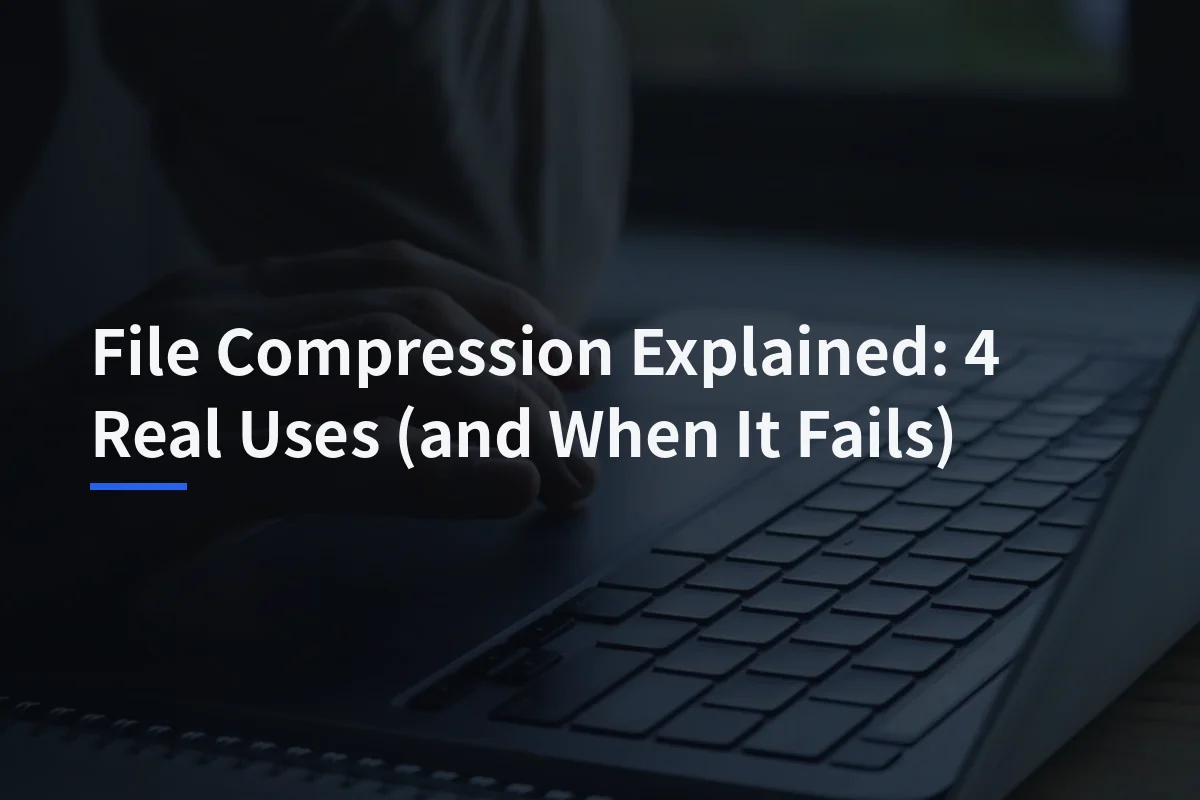 ZIP Compression: When It Saves Space—and When It Doesn’t