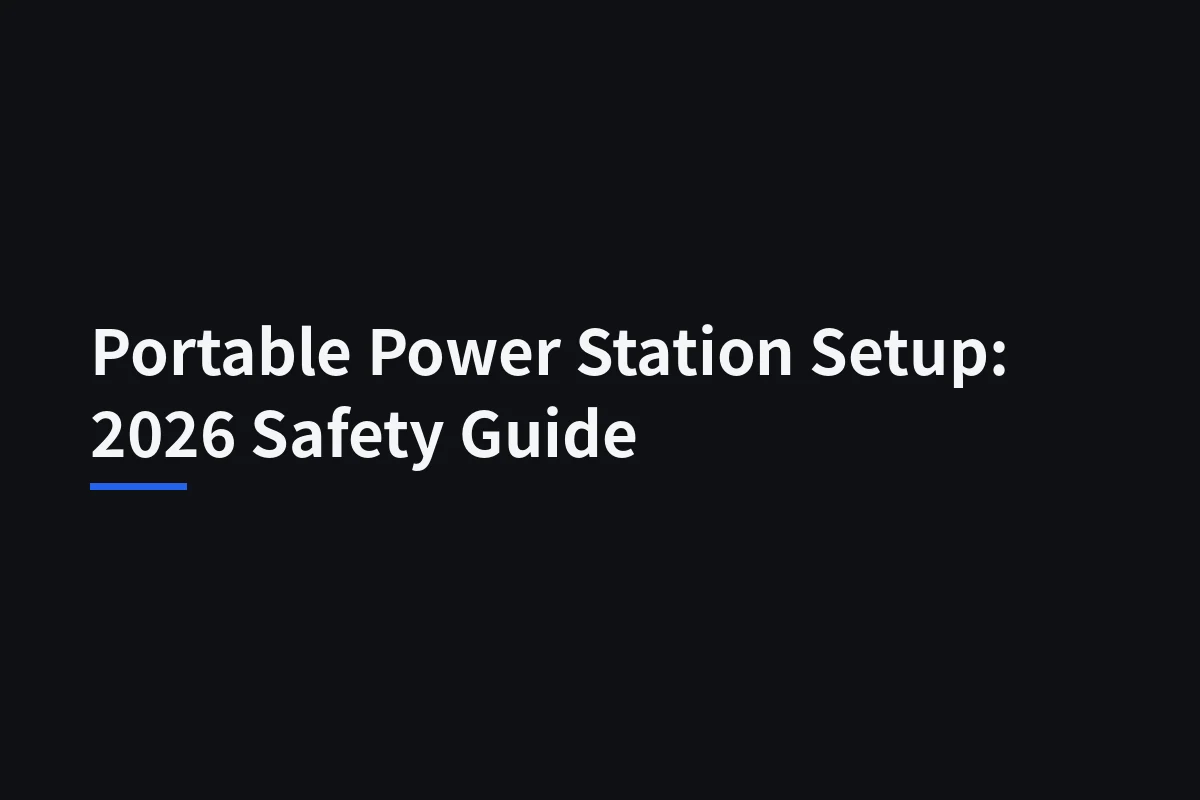 Portable Power Stations: What Battery Research Changes About Backup Power