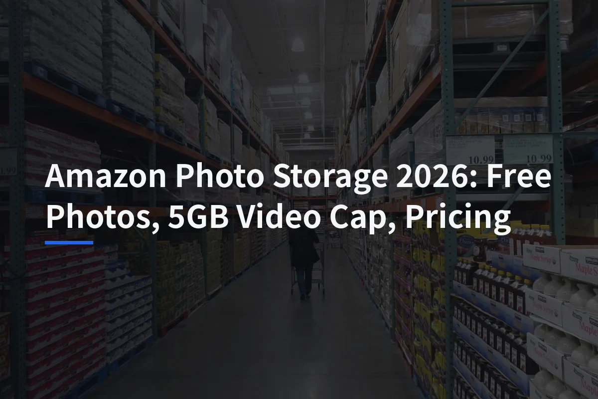 Amazon Photos Storage: Prime Limits, Video Quota, and Retention